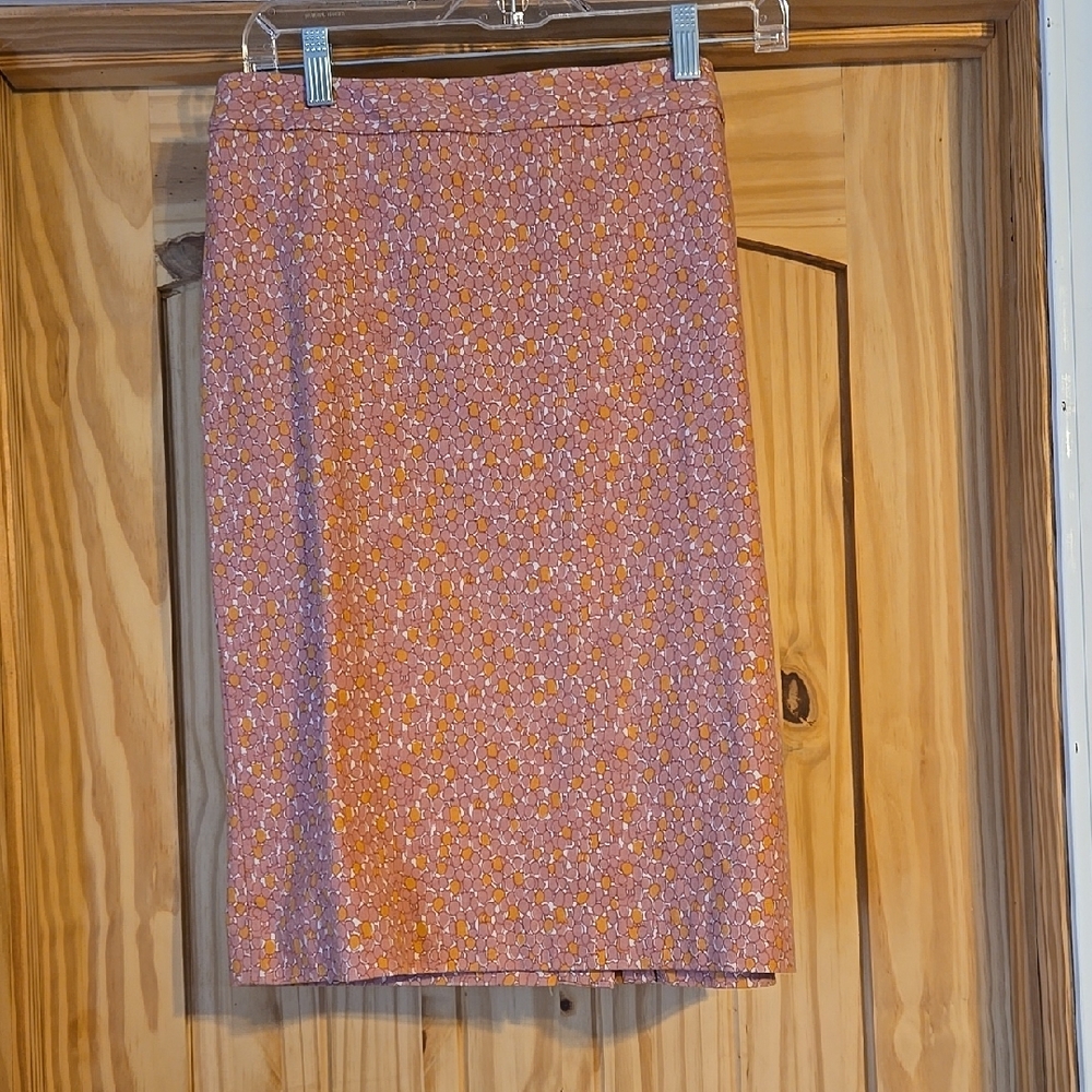 Talbots Pink Knee-Length Pencil Skirt